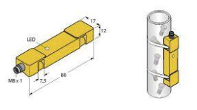 Turck Czujnik indukcyjny nie podtynkowy NPN, zamknięty NI20U-TS12-AN6X2-V1131