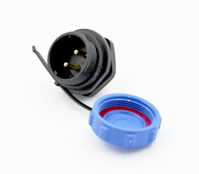 SP2112/P2II wtyk na panel 2 pin 500V / 30A