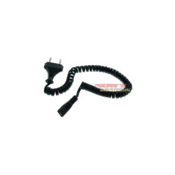 Kabel zas. AC spiralny EURO do maszynki golarki