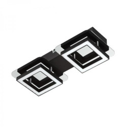 Oprawa sufitowa lampa natynkowa 2x5W, 600lm, 4000K, IP20, chrom, LIKYA-2 HOROZ