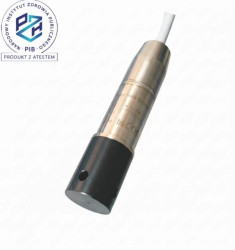 Czujnik poziomu / Sonda hydrostatyczna PML-S131 zakres 0-4 mH2O 4-20 mA płaska membrana z osłoną, kabel 10m, PZH