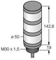 Kolumna sygnalizacyjna Turck TL50HWGR 3058736 1 szt.