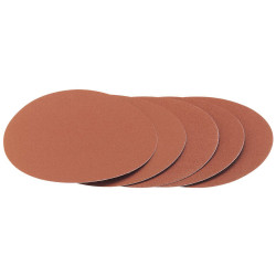Draper 72230 Five 80 Grit Hook and Eye Backed Aluminium Oxide (230mm)