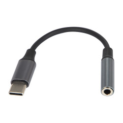 Adapter USB wtyk USB-C gniazdo jack 3,5