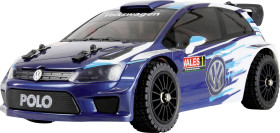 Amewi Hyper Go Volkswagen Polo R WRC Rallye/Drift Bezszczotkowy 1:14 Model samochodu RC Elektryczny Rally, Drift Napęd n