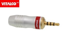 WTYK 3,5MM 4POL. ZLOTY PERLOWY 6MM JW930