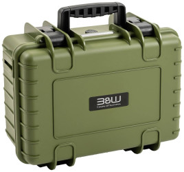 Walizka outdoorowa B & W International 4000/BG, 16.6 l, (S x W x G) 420 x 180 x 325 mm, zielony brąz (matowy)