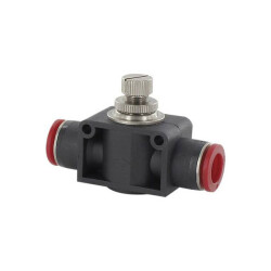Norgren C00GE0400 Unidirectional Inline Flow Regulator 4mm Hose O/D