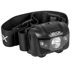 Latarka bateryjna czołowa 100lm LED + 2x LED VA0178 VAYOX