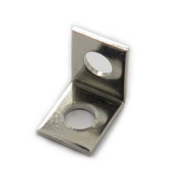 Kątownik 9x9mm, niklowany