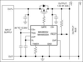 Low-Cost, High-Reliability, 0.5V to 3.3V ORing MOSFET Controllers