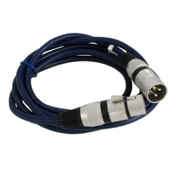 VITALCO MK06 Kabel mikrofonowy przedłużacz XLR (wtyk / gniazdo) 2m