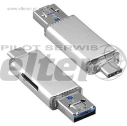 Wtyk USB-C wtyk USB gn.microSD