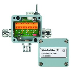 Rozdzielacz czujnik / element wykonawczy, pasywny Weidmüller FBCON SS PCG 4WAY LIMITER 8715260000 1 szt.