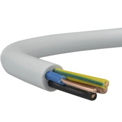 Przewód prądowy YDY 450/750V 4x1,5 okrągły drut Mercor /100m/