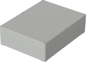 PC enclosure, (L x W x H) 300 x 230 x 85 mm, light gray (RAL 7035), IP65, 02253000