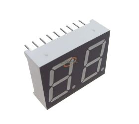 WYŚWIETLACZ LED PODWÓJNY 0.55" ZIELONY WSPóLNA ANODA