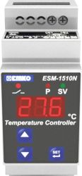 Termostat Emko ESM-1510-N.8.12.0.1/00.00/2.0.0.0 PTC -50 do 130 °C Przekaźnik 5 A (D x S x W) 62 x 35 x 90 mm