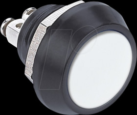 GQ12B-10WA Pushbutton,Ø 17,5/12 mm, 2A-36 VDC, white