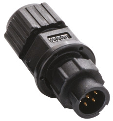 Złącze wielostykowe przemysłowe 6-pinowe Miniaturowe, panelowe Wtyczka Amphenol Industrial