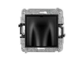 MINI Mechanizm wypustu kablowego czarny mat 12MWPK KARLIK