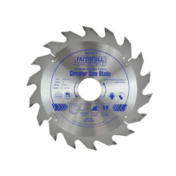 Faithfull FAIZ16518 TCT Circular Saw Blade 165 x 30mm x 18T POS