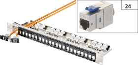 Patchpanel Renkforce RF-3829182, 24 Porty, 1 U