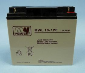 12V/18Ah 181x76x167 F3 MWL18-12F AGM