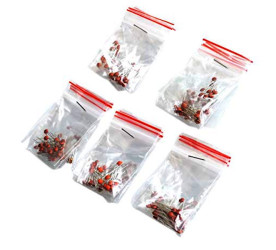 ZESTAW KONDENSATORÓW CERAMICZNYCH 250 SZTUK 1pF-100nF