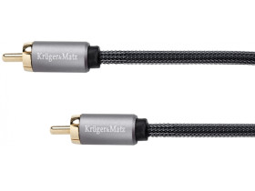 Kabel 1RCA-1RCA 0.5m Kruger&Matz