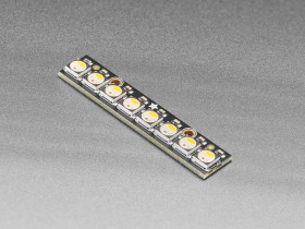 Adafruit NeoPixel Stick - 8 x 5050 RGBW LEDs - Warm White - ~3000K