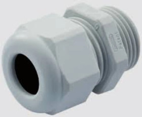 Dławnica kablowa poliamidowa M20 IP68 HSK M20x1,5 szara 96968