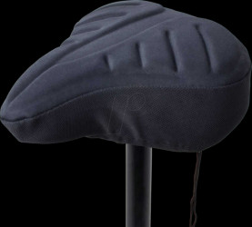Bike - saddle cover, gel, 10 mm, 265 x 250 mm