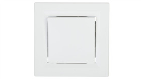 Łącznik Asfora Krzyżowy Biały Z Ramką Eph0500121