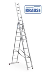 Krause Corda Drabina aluminiowa 3x11 030429