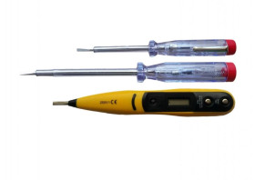 Próbniki napięcia Tester napięcia Próbnik napięcia Wskaźnik napięcia Tester napięcia Jednobiegunowy wskaźnik - 3 SZTUKI