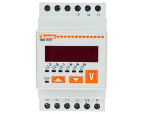Woltomierz trójfazowy cyfrowy modułowy 15-660V DMK70R1