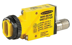 Czujniki fotoelektryczne Banner NPN, PNP Szkło Kabel