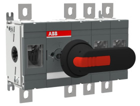 Rozłącznik izolacyjny 4-biegunowy-biegunowy 400A ABB Montaż powierzchniowy 230kW NO