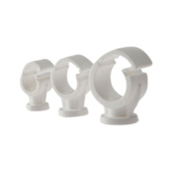 ForgeFix PCSC28 Pipe Clip Single Cliplock 28mm Box 100