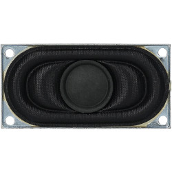 R-TECH 350207 Miniature Loudspeaker Rectangular 40 x 20mm 8 Ohm