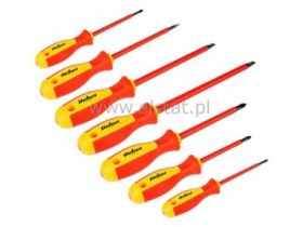 Komplet wkrętaków 7szt izolowane 1000V REBEL