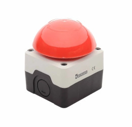 Kaseta sterownicza czarno-szara, stop bezpieczeństwa, ryglowany 72 mm (1NC), T0-P1C400E72