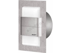 Oprawa ścienna KINKIET DUO TANGO LED Light 10 V DC 1,6 W IP 20 niebieski szlif Inox