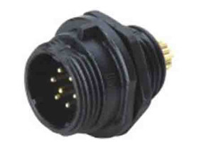 Złącze wielostykowe przemysłowe 2-pinowe Miniaturowe Montaż przedni Gniazdo RS PRO