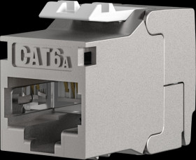 E-20094 RJ45 Keystone, Cat.6a, slimline