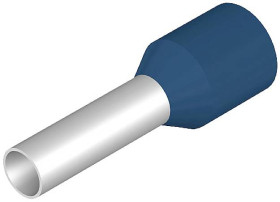 Weidmüller 1476060000 Końcówka rurkowa H2,5/16D BL BD GSP, z częściową izolacją , 2.5 mm² x 10 mm, 3000 szt.