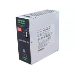 Zasilacz na szynę DIN SLIM 48V 10A 480W MEAN WELL | XDR-480E-48