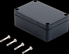 Industrial housing, 98 x 64 x 36.4 mm, IP66, slate gray