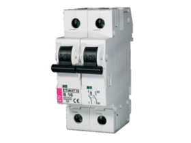Wyłącznik nadprądowy C 25A 1P+N 10kA ETIMAT10 002132718 ETI